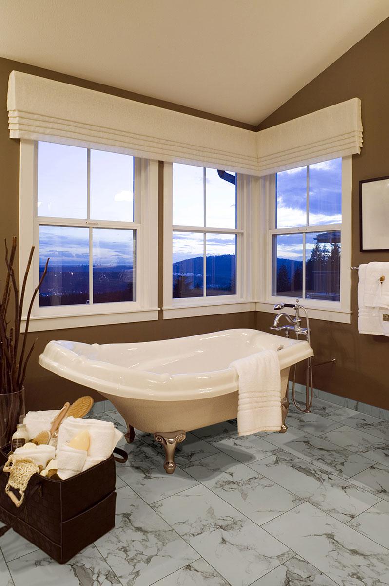 Pietra Statuario Polished 12x24 Porcelain  Tile