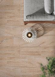 Pietra Vezio Beige Polished 12x24 Porcelain  Tile