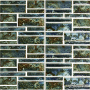 Pilos Spring Random Smooth, Glossy, Textured Porcelain  Mosaic