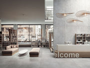 Plain Cinder Matte 12x24 Porcelain  Tile