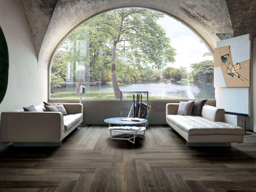 Planches Choco Matte 6x36 Porcelain  Tile