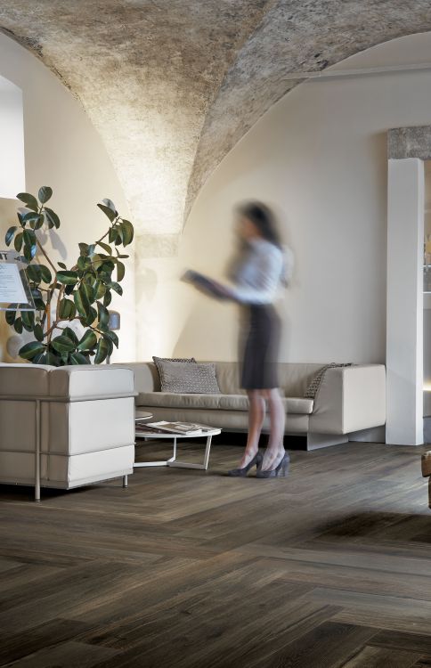 Planches Choco Matte 8x71 Porcelain  Tile