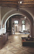 Planches Miel Decor Matte 32x32 Porcelain  Tile
