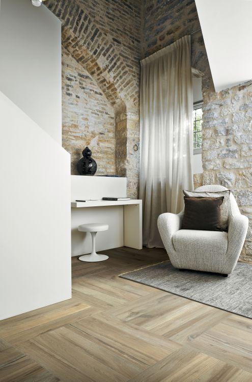 Planches Miel Matte 6x48 Porcelain  Tile