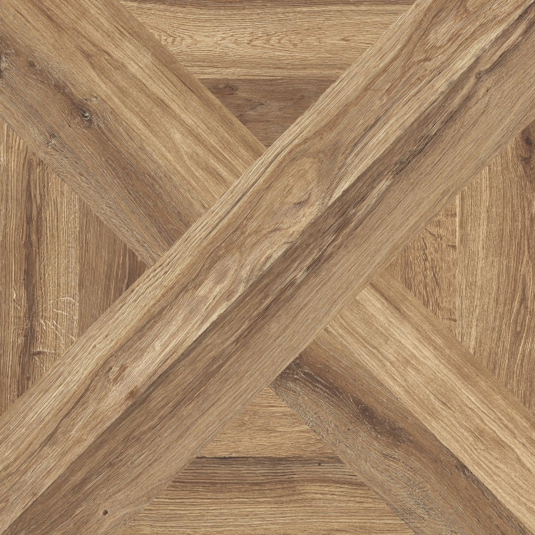 Planches Noisette Decor Matte 32x32 Porcelain  Tile