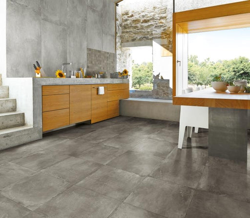 Plus One Ash 24x48 Porcelain  Tile