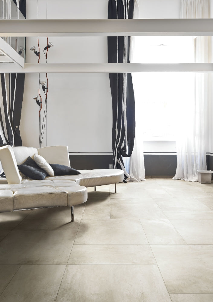 Plus One Chalk Matte 24x48 Porcelain  Tile