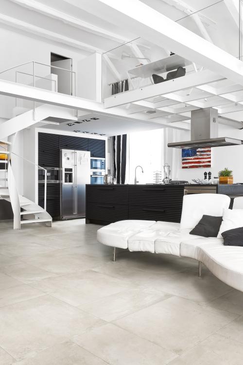 Plus One Chalk Matte 24x48 Porcelain  Tile