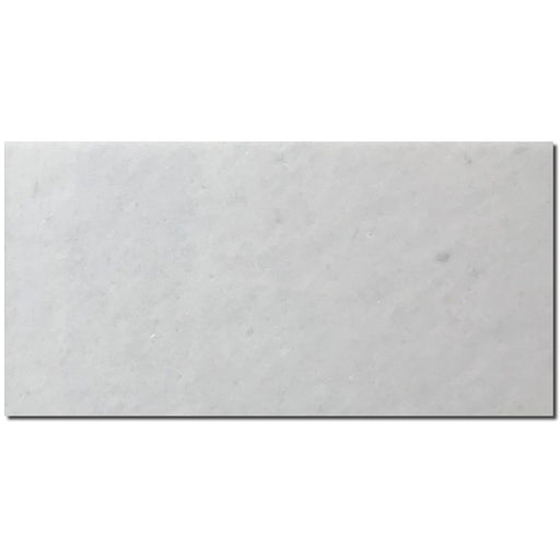 Polar White Marble Tile 18x36 Honed