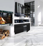 Polish Marble Statuario Venato Polished 24x24 Porcelain  Tile