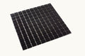 Porcelain Mosaics Black 1x1 Square Matte   Mosaic