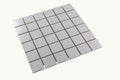 Porcelain Mosaics Gray 2x2 Square Matte   Mosaic
