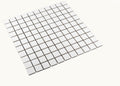 Porcelain Mosaics White 1x1 Square Matte   Mosaic
