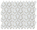 Prestige Carrara Intertwining Arabesque  Glass  Mosaic