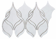 Prestige Pearl Snow Intertwining Arabesque    Mosaic