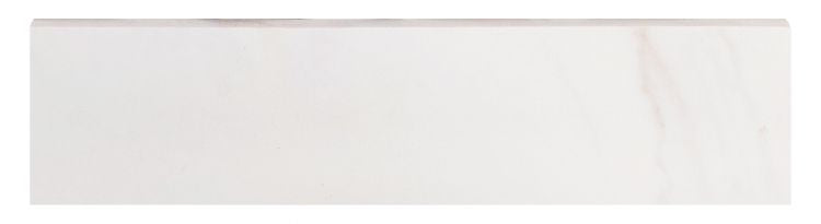 Prestigio Calacatta Lucido Polished 3x12 Porcelain Bullnose
