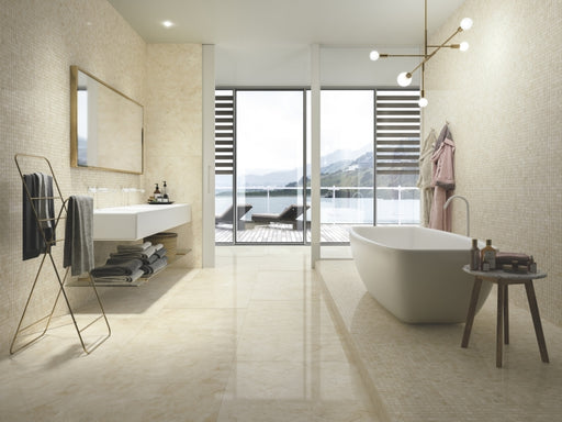 Prestigio Marfil Lucido Polished 12x24 Porcelain  Tile