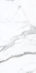 Prestigio Statuario Soft Matte 12x24 Porcelain  Tile