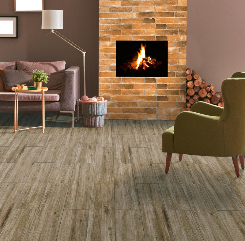 Prime Brown 6x24 Porcelain  Tile