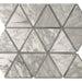 Prism Carrara Triangle Matte Mixed  Mosaic