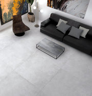 Promenade White Matte 48x48 Porcelain  Tile