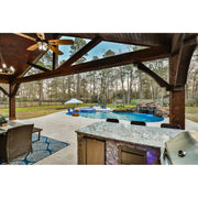 Qdi Light Travertine Paver 16x24 Tumbled   1.25 inch