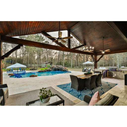 Qdi Light Travertine Paver 6x12 Tumbled   1.25 inch