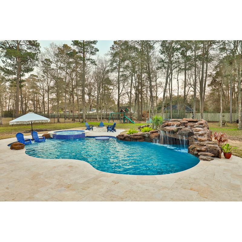 Qdi Light Travertine Tile 12x12 Filled, Honed