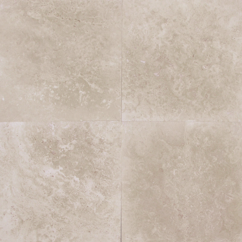 Qdi Light Travertine Tile Pattern Tumbled