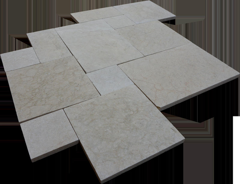 Qdi Pearl Marble Paver Pattern Tumbled