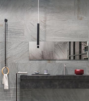 Quartzite Grigio 24x24 Porcelain  Tile