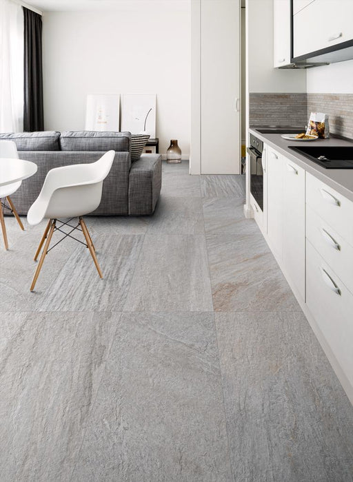 Quartzite Grigio 24x48 Porcelain  Tile