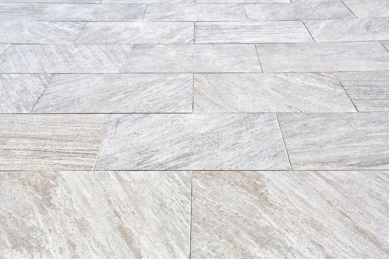 Quartzite Grigio 8x16 Porcelain  Paver