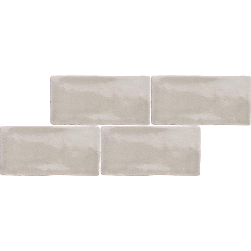 Quater Cendre Glossy 3x6 Ceramic  Tile