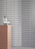 Quintessenza Dintorni Bianco Glossy 3x11.8 Ceramic  Tile