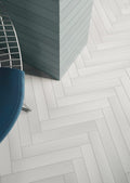 Quintessenza Pigmento Bianco Matte 2.4x14.5 Porcelain  Tile