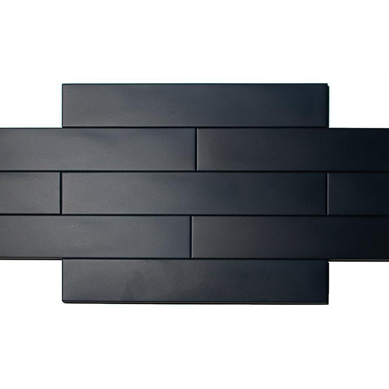 Quintessenza Pigmento Blu Matte 2.4x14.5 Porcelain  Tile