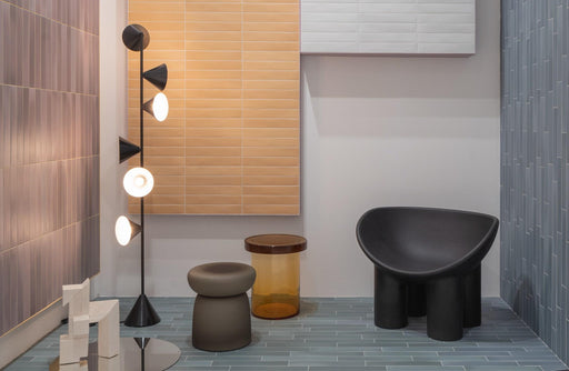 Quintessenza Pigmento Malva Matte 2.4x14.5 Porcelain  Tile