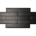 Quintessenza Pigmento Nero Matte 2.4x14.5 Porcelain  Tile