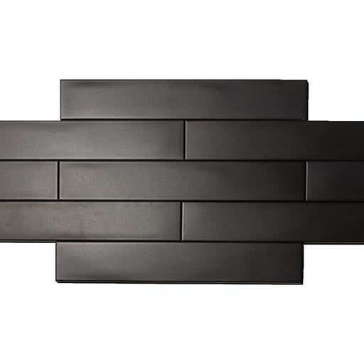 Quintessenza Pigmento Nero Matte 2.4x14.5 Porcelain  Tile