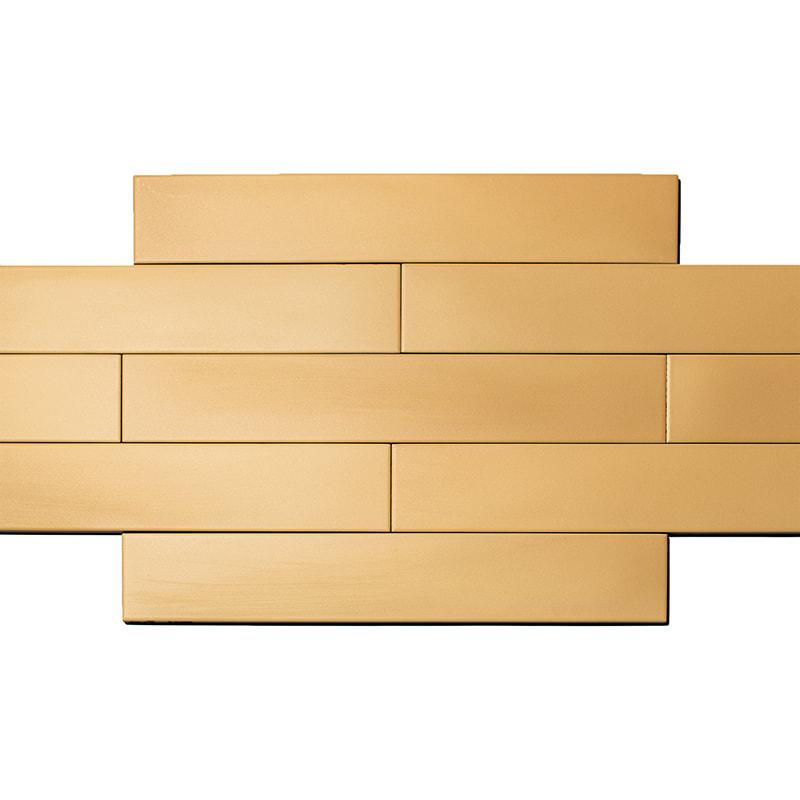 Quintessenza Pigmento Ocra Matte 2.4x14.5 Porcelain  Tile