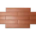 Quintessenza Pigmento Terra Matte 2.4x14.5 Porcelain  Tile