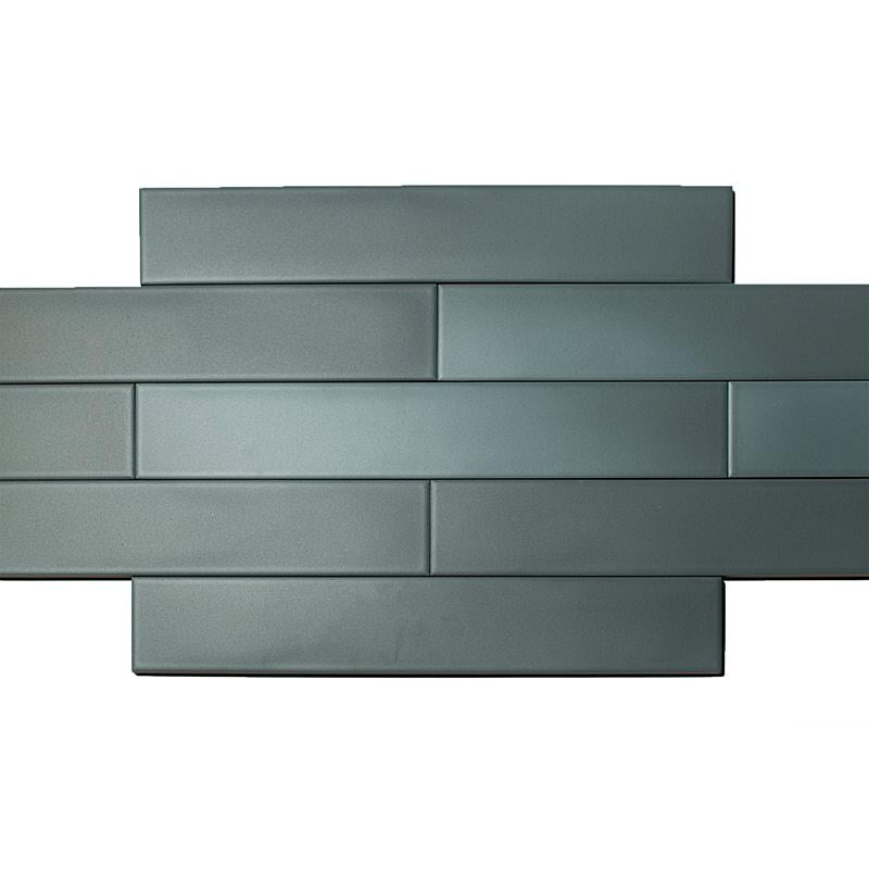 Quintessenza Pigmento Verde Matte 2.4x14.5 Porcelain  Tile