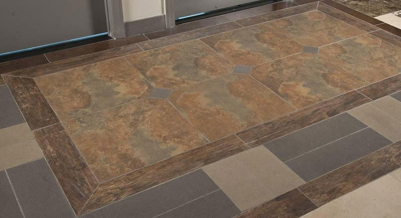 Redwood Mahogany Matte 6x24 Porcelain  Tile