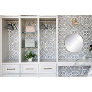 Remy Damsel Matte 8x8 Cement  Tile