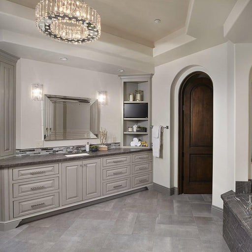 Reside Ash Semi Polished 12x24 Porcelain  Tile