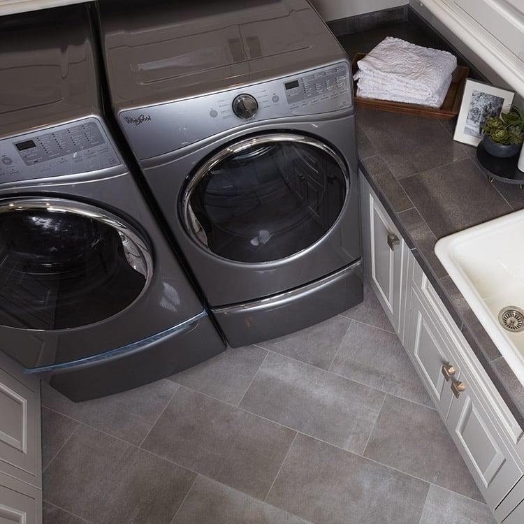 Reside Ash Semi Polished 12x24 Porcelain  Tile