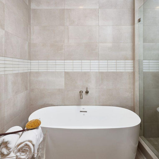 Reside Beige Matte 12x24 Porcelain  Tile