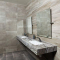 Reside Black Matte 12x24 Porcelain  Tile