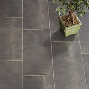 Reside Black Semi Polished 12x24 Porcelain  Tile